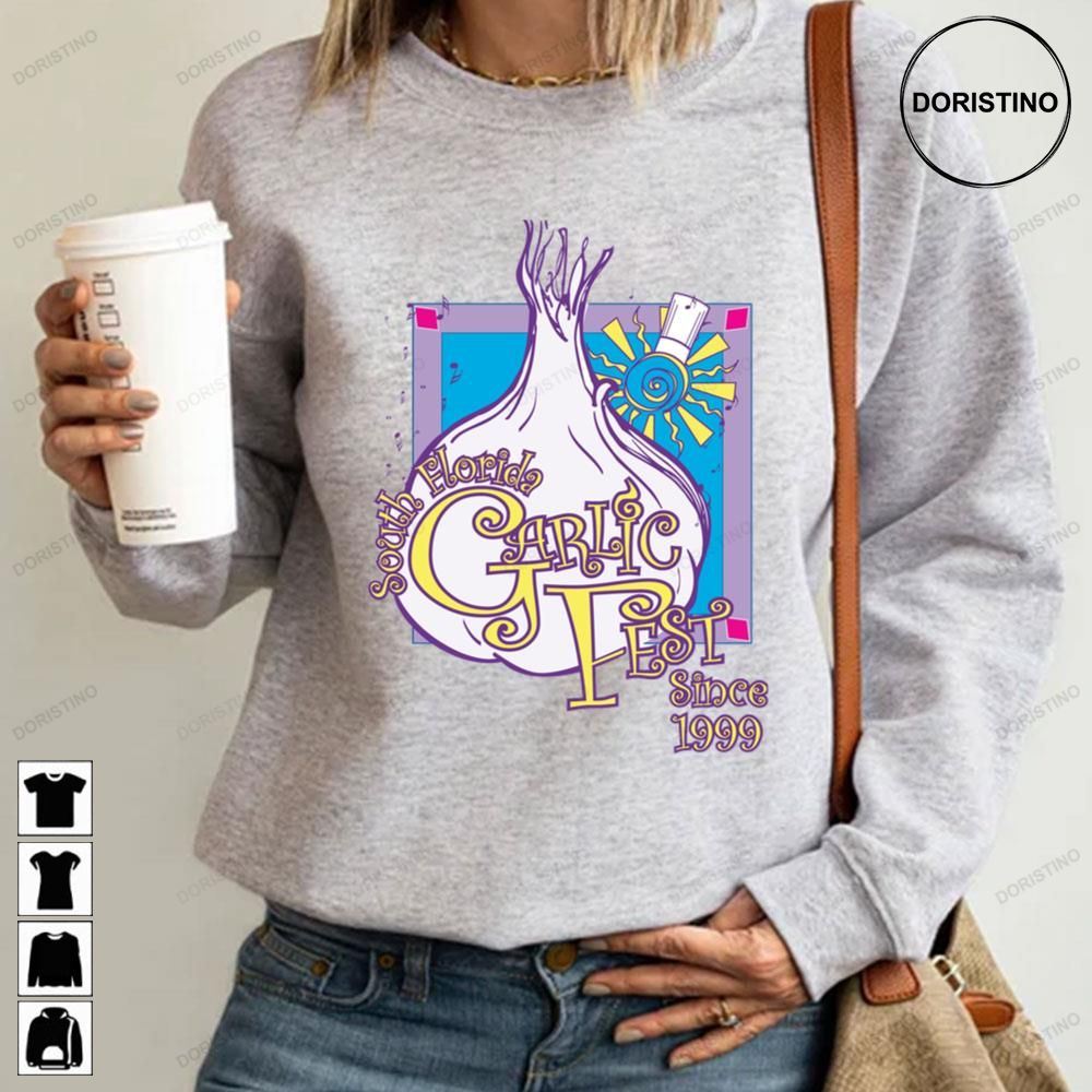 South Florida Garlic Fest Since 1999 2023 Limited Edition Tshirts